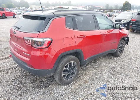 2021 Jeep Compass Trailhawk 4X4 из США, поврежденный, VIN 3C4NJDDB6MT557087